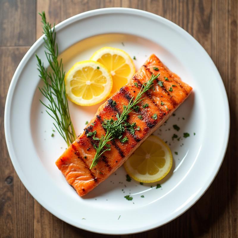 Sandwich au Saumon Fumé